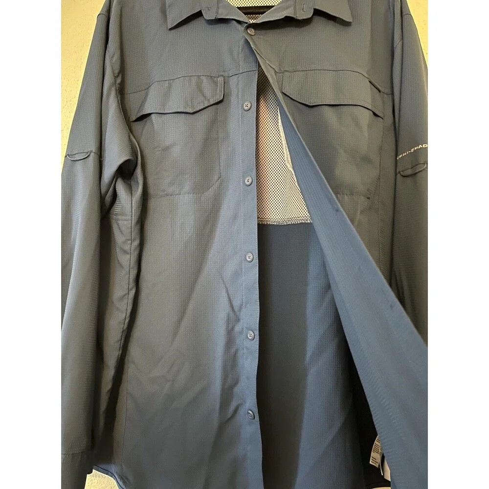 Columbia Men's PFG Tamiami™ II Long Sleeve Shirt Size XL - Picture 8 of 9